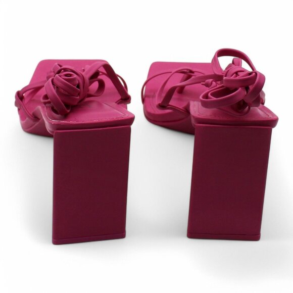 Auroraap Womens Faux Leather Warm Pumps - Picture 8 of 9